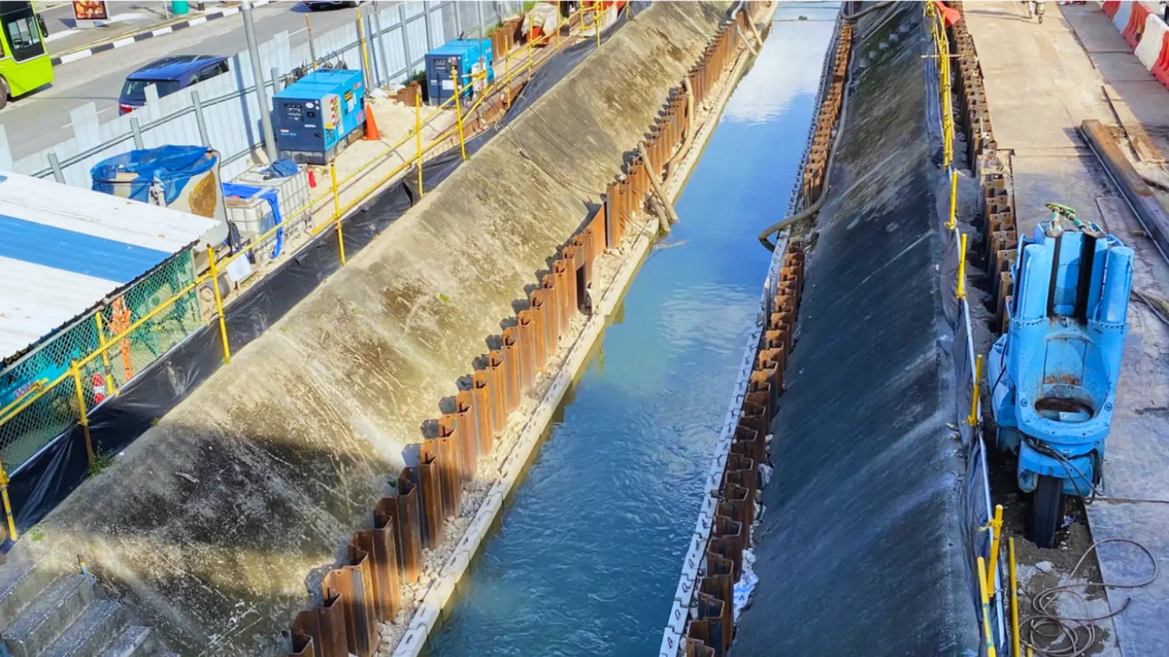 Проект улучшения дренажа канала Букит Тимах