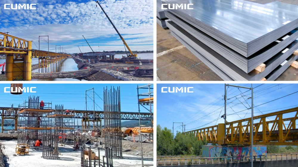 Chile BioBío Railway Bridge Building Project