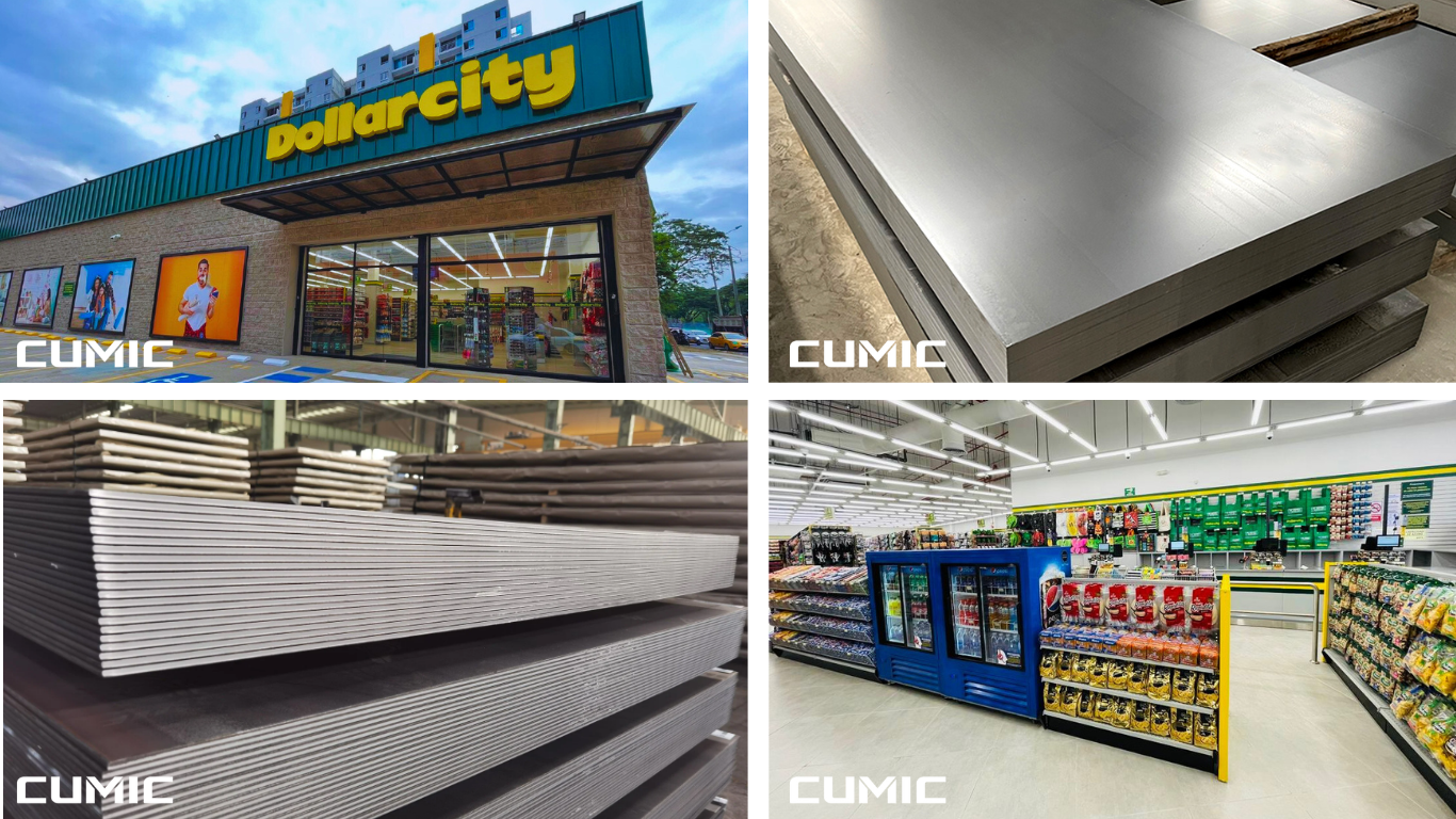 Dollarcity Chain Store Construction in Colombia