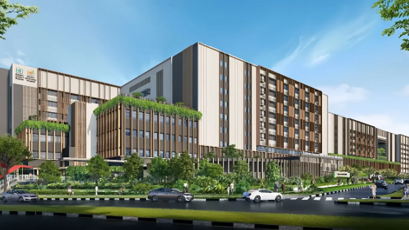 Проект строительства новых восточных больниц Сингапура