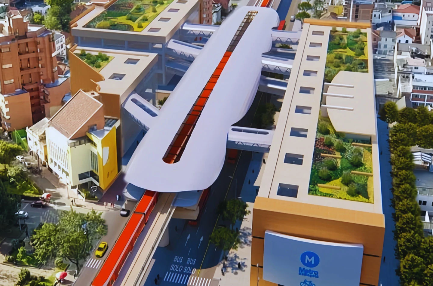 Колумбия Богота метро линия 1 проекта