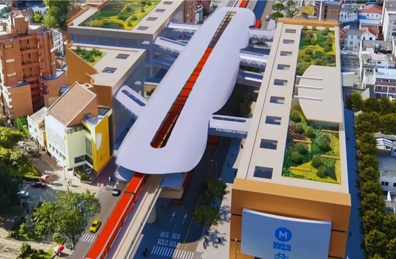 Колумбия Богота метро линия 1 проекта